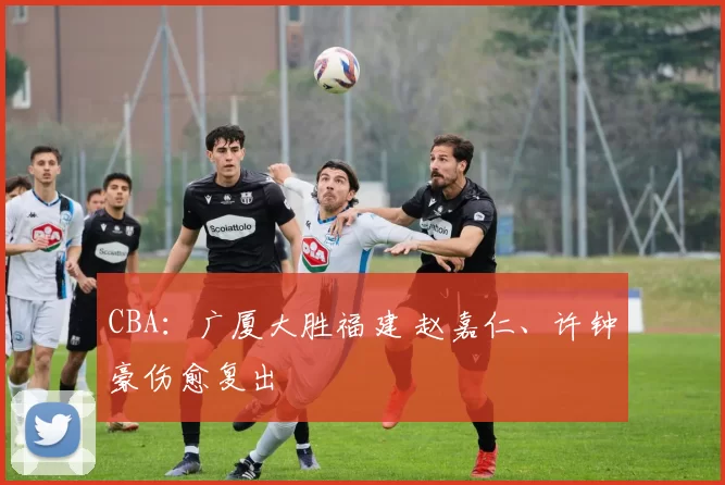 CBA：广厦大胜福建 赵嘉仁、许钟豪伤愈复出